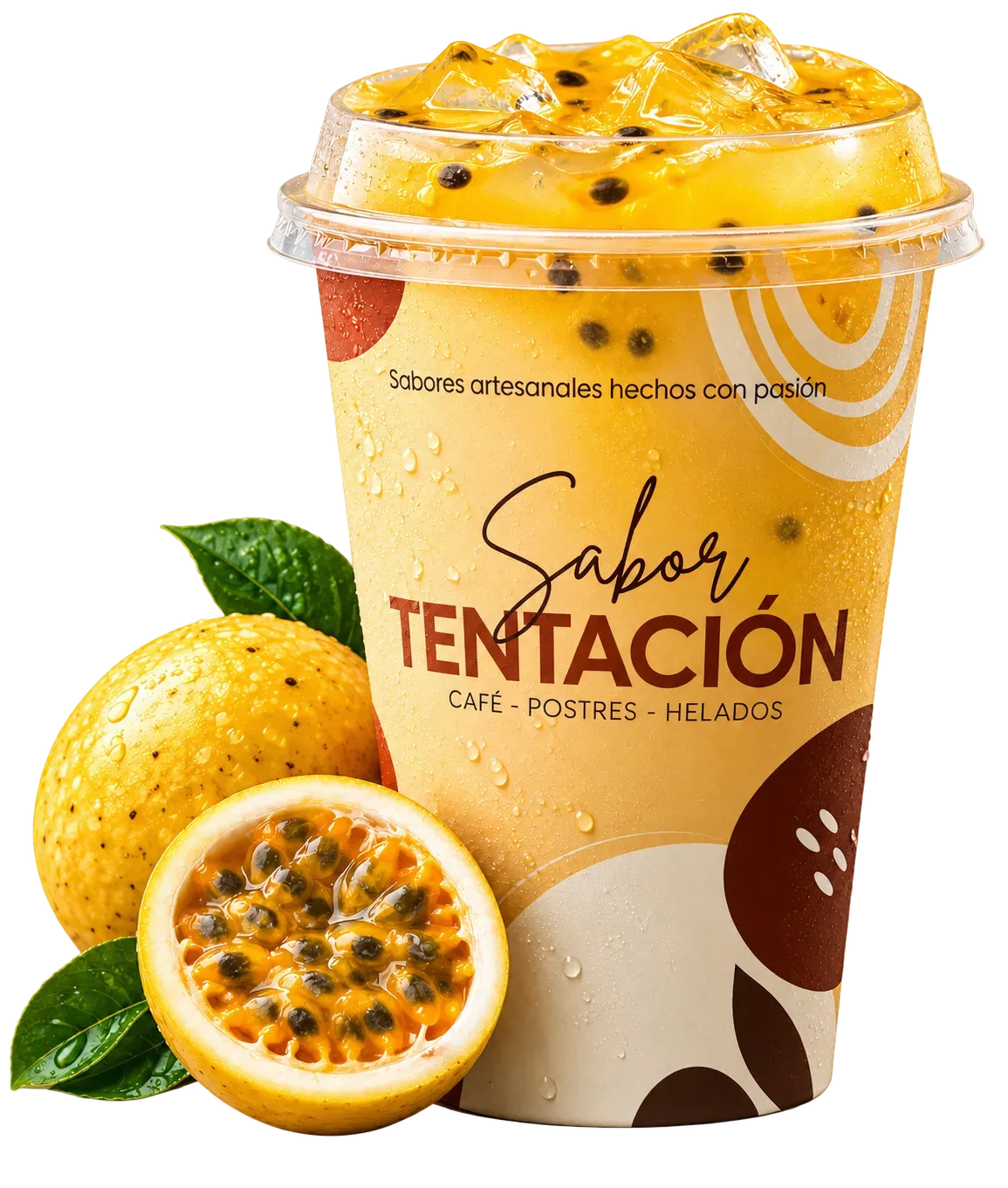 Jugo natural de maracuyá Sabor Tentación