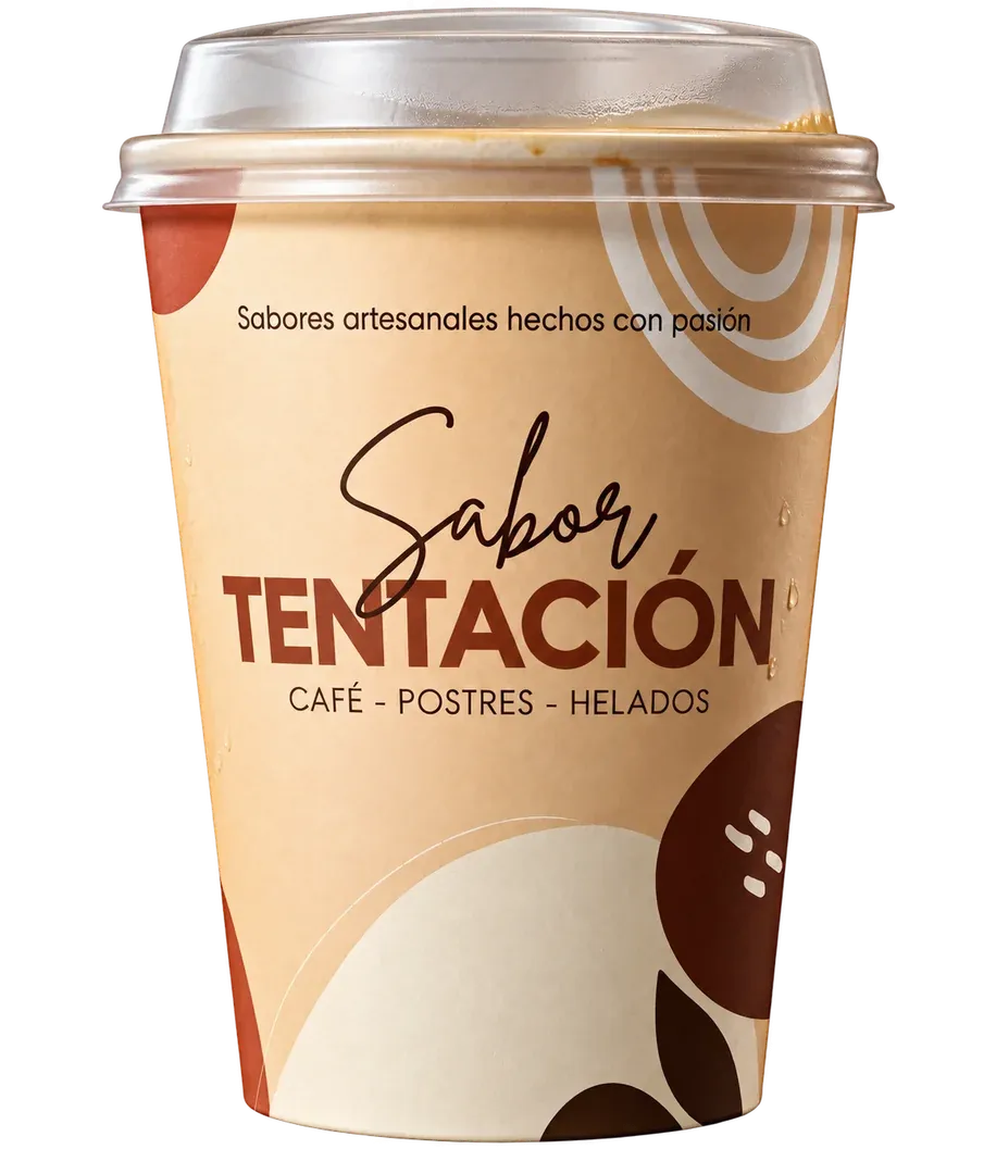 Vaso de café artesanal Sabor Tentación